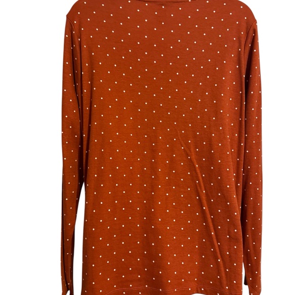 NWT   Polka Dot Long Sleeve Top 2X/PETITE   #CL - Picture 4 of 8
